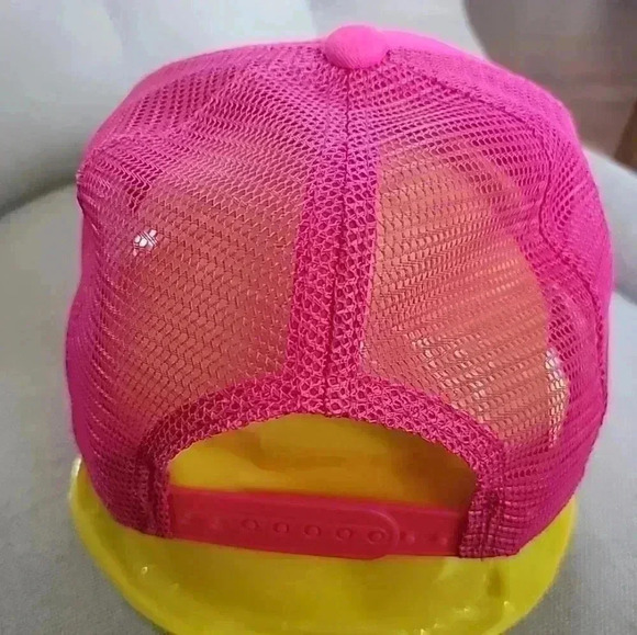 Amsoil Off-Road Presented By US Air Force Hot Pink Mesh Backed Destressed - Picture 3 of 5